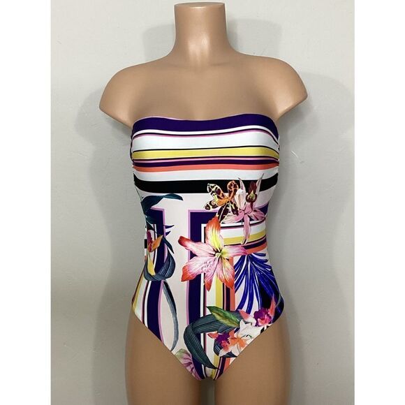 New. Trina Turk floral swimsuit….size 6 - Picture 12 of 16